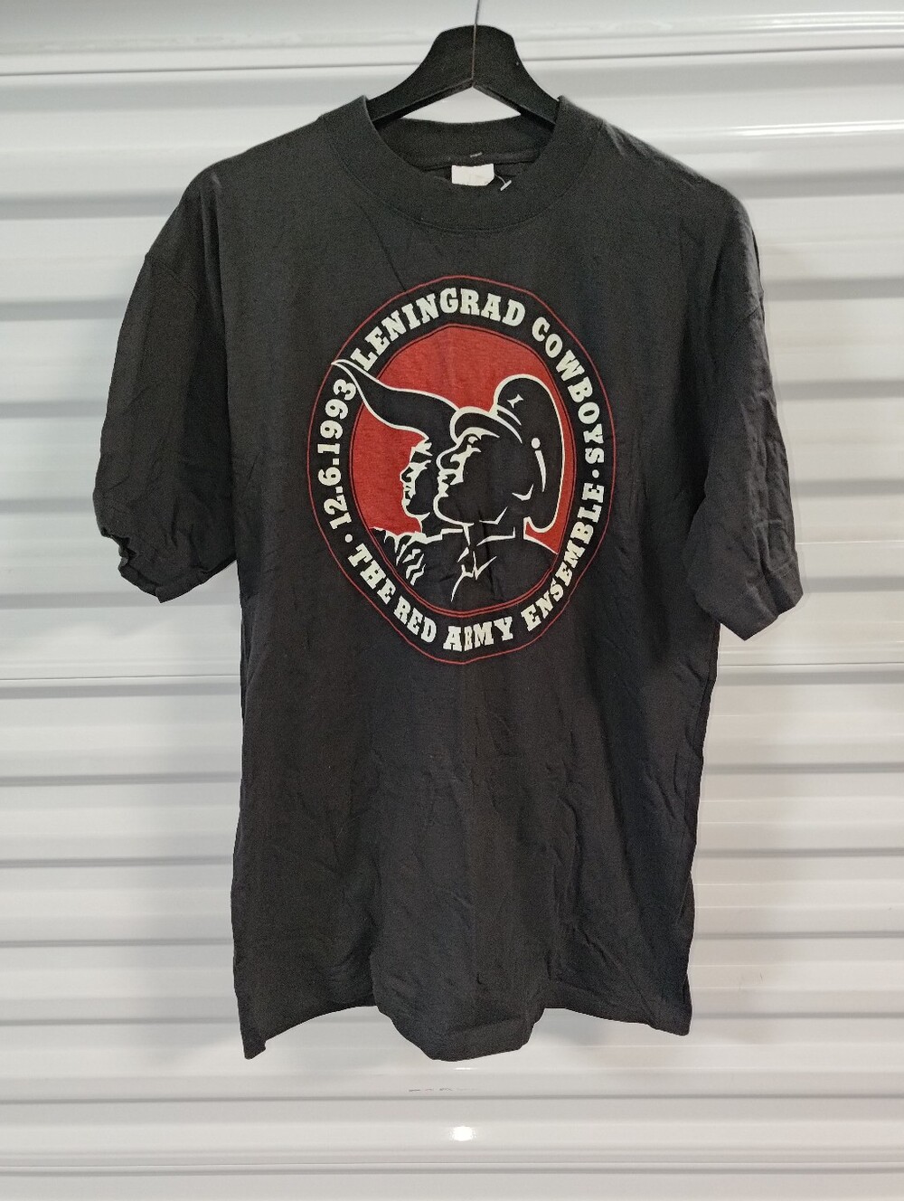 12.6.1993 Leningrand Cowboys The Red Army Ensemble Short Sleeve T-Shirt L